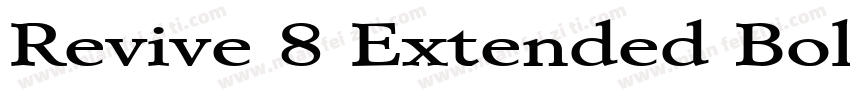 Revive 8 Extended BoldItalic字体转换